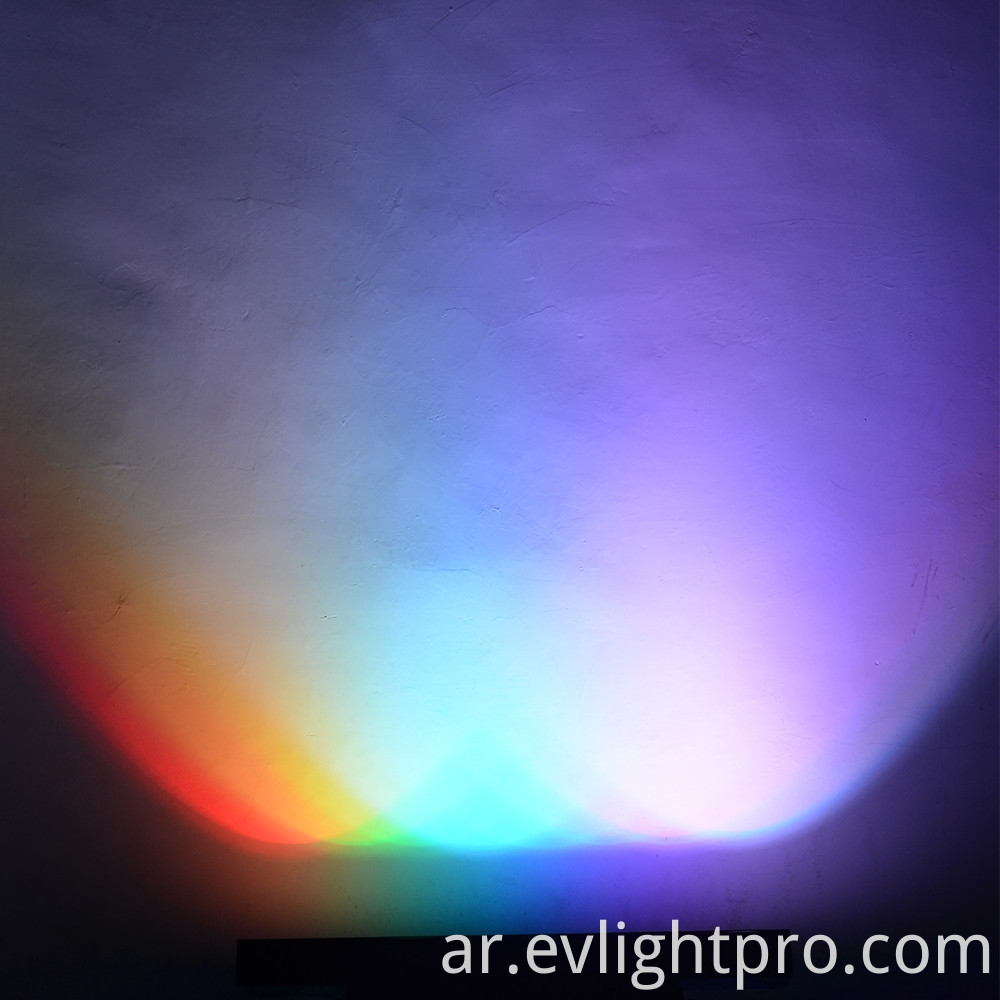 معدات الحدث الجدار غسالة العرض RGB LED COB شريط بليندر 3 في 1 ضوء كل عنصر تحكم بكسل